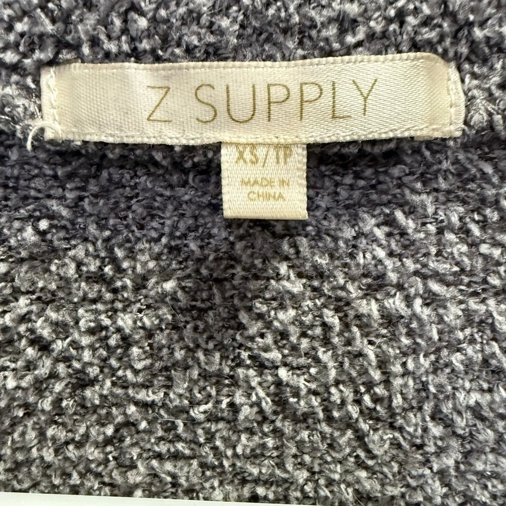 Z Supply Boucle Gray Cardigan Size XS